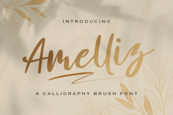 Amelliz Font Review: Testing This Script Typeface in Branding