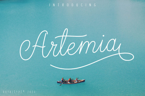 Artemia Font: Elegant Script for Editorial Design