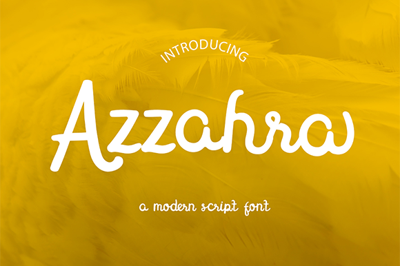 Azzahra Font: Elevating Small Business Branding