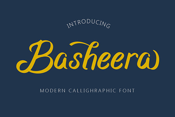 Basheera Font: Elevating Campaign Visuals with Class