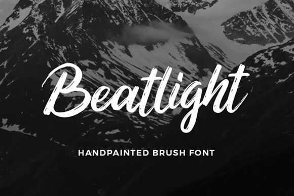Beatlight Font: Elegant Script for Editorial Design