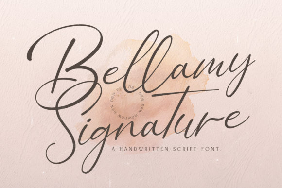Bellamy Signature Font: Elevating Small Business Branding
