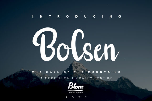 Bolsen Font: Elevating Small Business Branding