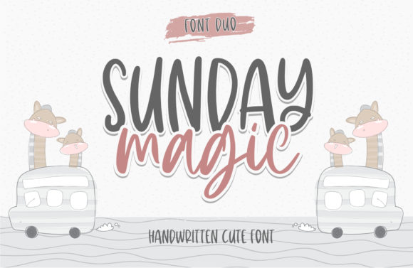 Bring Charm to Your Creations with Sunday Magic Font