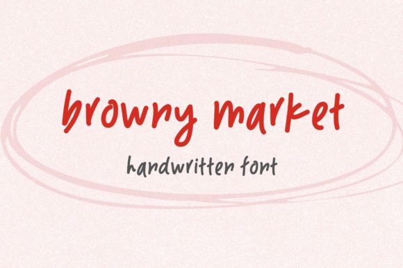 Browny Market Font: A Quirky Typeface for Campaigns