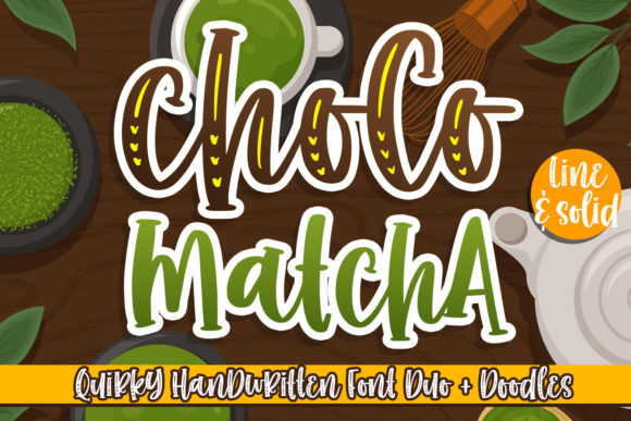 Choco Matcha Font: Sweet Handwritten Style for Digital Campaigns