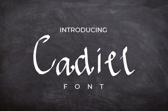 Discover Cadiel: A Handwritten Font for Web Design
