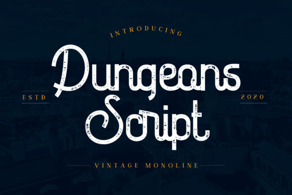 Discover Dungeons: A Handwritten Font for Editorial Elegance