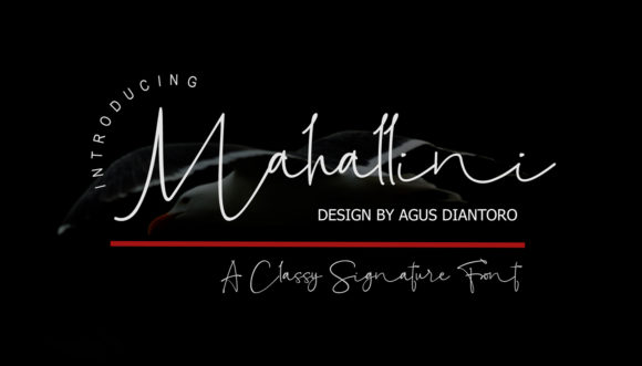 Exploring Mahallini: A Versatile Script Font