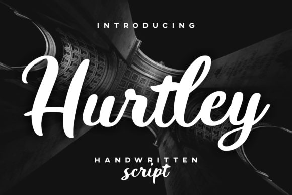 Hurtley Font: Elegant Script for Editorial Design