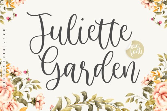 Juliette Garden: A Handwritten Font for Elegant Web Design