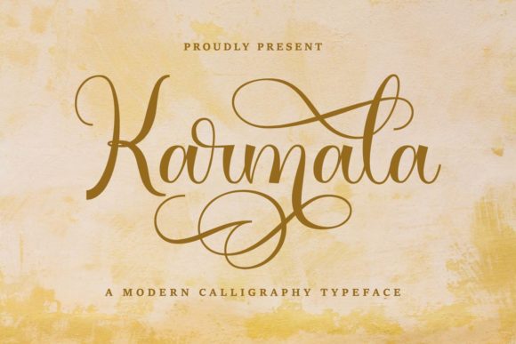 Karmala Font Review: Elegant Script for Brand Identity