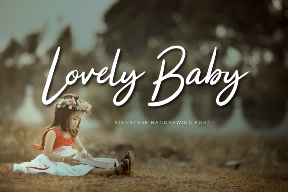 Lovely Baby Font: Authentic Handwritten Charm for Crafters