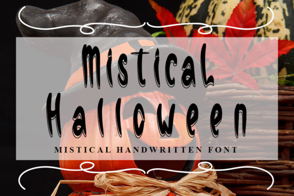 Mistical Halloween Font: Friendly Spooky Type for Makers