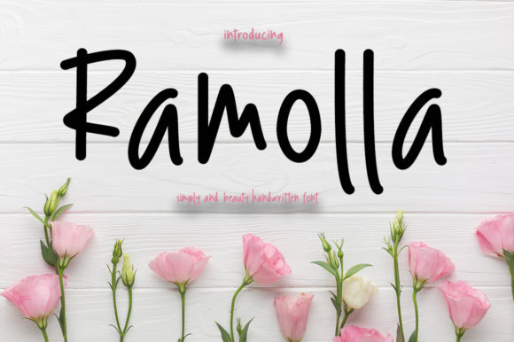 Ramolla Font: Friendly Handwritten Style for Business Branding