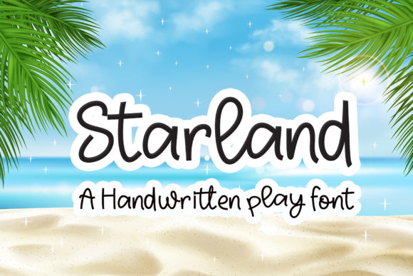 Starland Font: Elevating Campaign Visuals with Elegant Flow
