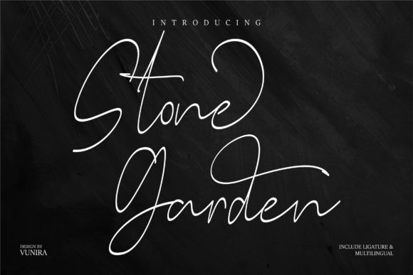 Stone Garden Font: Elevating Small Business Branding