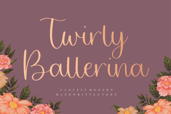 Twirly Ballerina Font: Elevating Small Business Branding