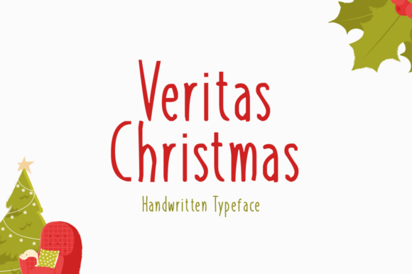 Veritas Christmas Font: Adding Warmth to Editorial Design