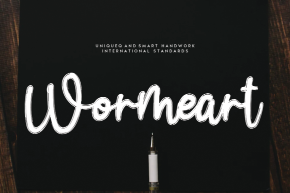 Wormeart Font: Elevate Digital Campaigns with Classy Script